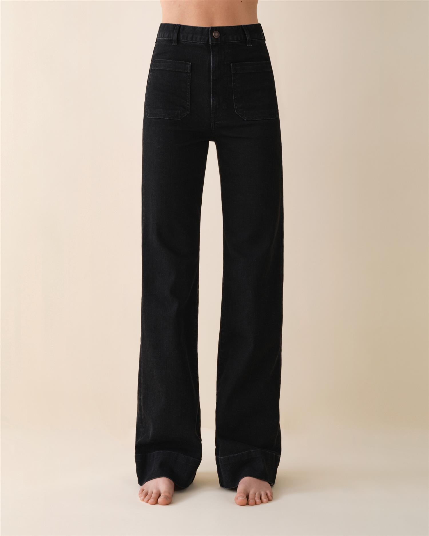 St Monica Jeans Black 2 Weeks Bukser
